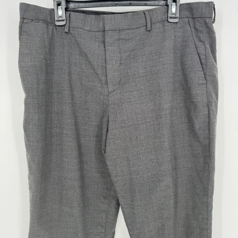 EXPRESS Slim Stretch Pants Gray office straight Dress Mens‎ Size 36